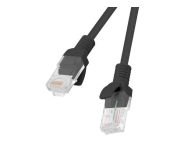 Lanberg Kabel sieciowy Patchcord Cat.5E 5 mb Czarny - 1462474 - zdjęcie 3